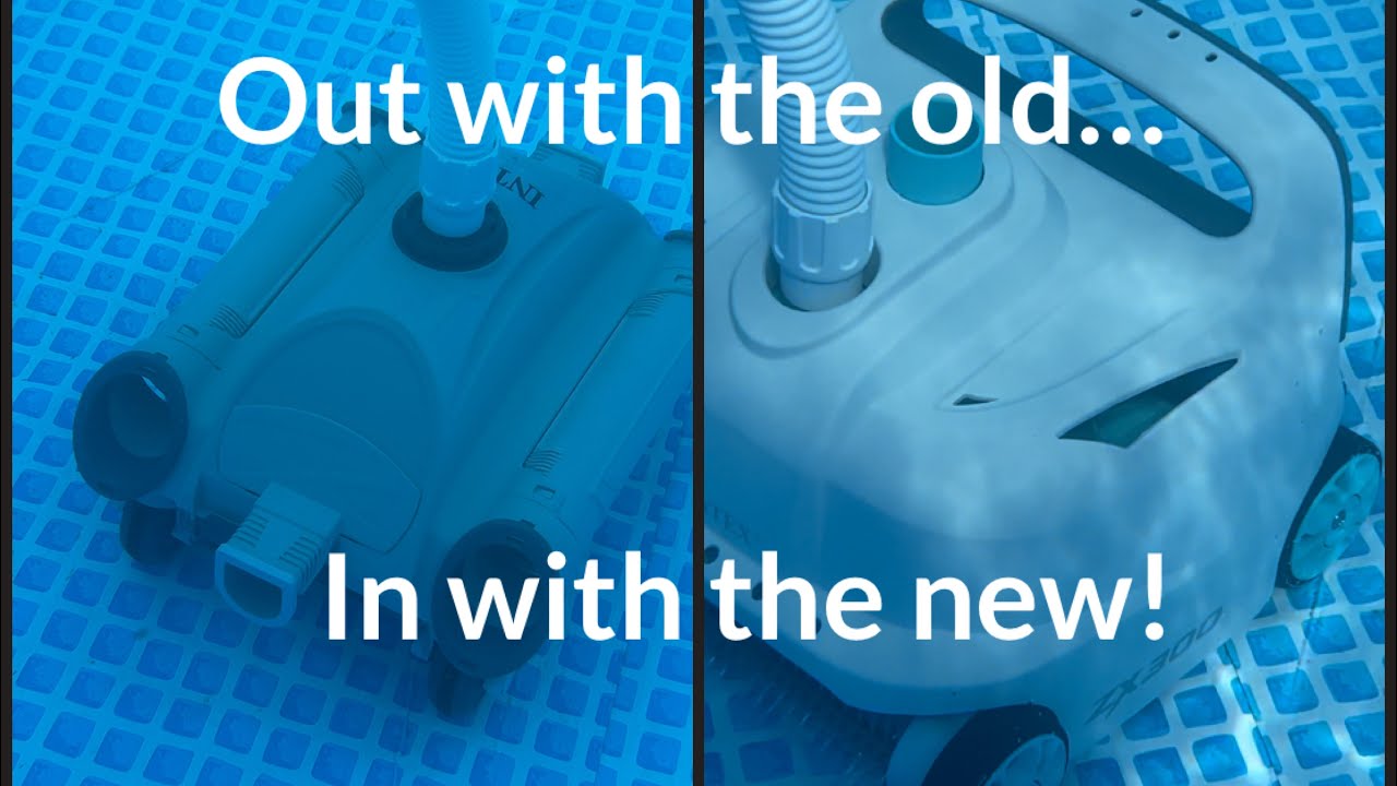 The ALL NEW INTEX ZX300 Deluxe Automatic Pool Cleaner