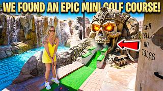 We Found an EPIC Fun Park Mini Golf Course!