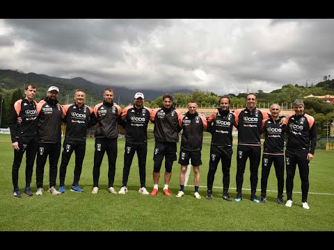 Genoa, mister Gilardino presenta lo staff tecnico rossoblù