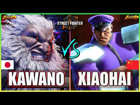 SF6🔥 Kawano (AKUMA)  Vs  XiaoHai (M Bison #1) 🔥Best Room Match🔥Sf6 DLC High Level Replays🔥