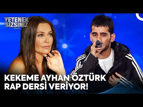 Kekeme Rapçi Ayhan Öztürk, Performansıyla Ağızları Açıkta Bıraktı! 😍 | Yetenek Sizsiniz Türkiye
