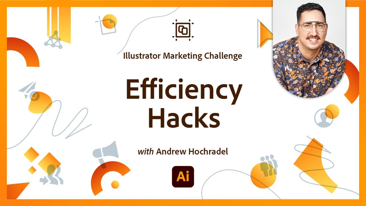 Top 5 Efficiency Hacks | Illustrator Marketing Challenge