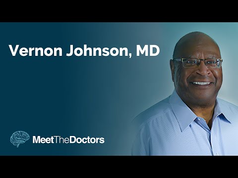 Meet the Doctors - Vernon Johnson, MD