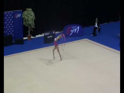 Romane Petitjean - cerceau - NB 16/17 ans - France Chambéry 2017