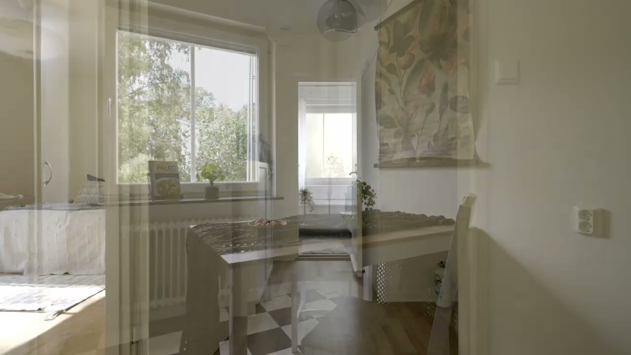 2 rum Lägenhet på Näsby allé 12 Näsbypark Täby kommun - video