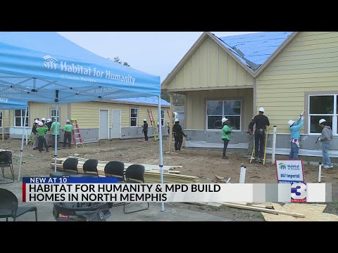 Habitat for Humanity, MPD building homes in North Memphis
