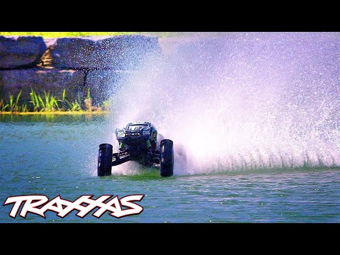 Big-Air Hydroplane Bash | Traxxas X-Maxx