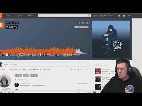 Kid Laroi Winning Reaction