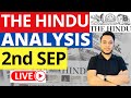 THE HINDU Analysis 2 September 2023 Daily Current Affairs For UPSC IAS