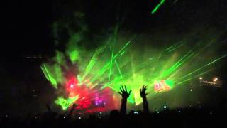 Pretty Lights @ Red Rocks "Time Remix" into "Lets Get Busy" HD 2014
