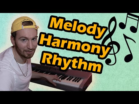 Melody Vs Harmony Vs Rhythm (EXPLAINED)