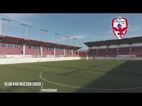 Stadion FK Voždovac iz vazduha - 2019.
