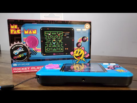 Ms. Pac-Man Handheld Arcade - All The Retro 80s Fun You Deserve