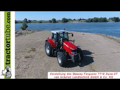 Vorstellung des Massey Ferguson 7718 Dyna-VT durch van Ackeren Landtechnik