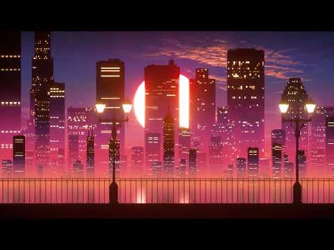 Vaporwave Aesthetic City Sunset Live Desktop Wallpaper - 4K UHD Looping Screensaver FREE Download!