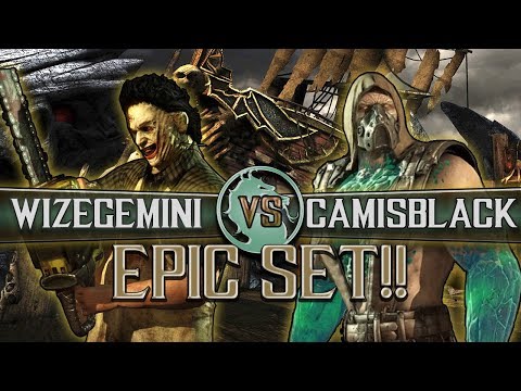 Mortal Kombat X: Wizegemini vs Cam is Black FT10 (Epic Set!)