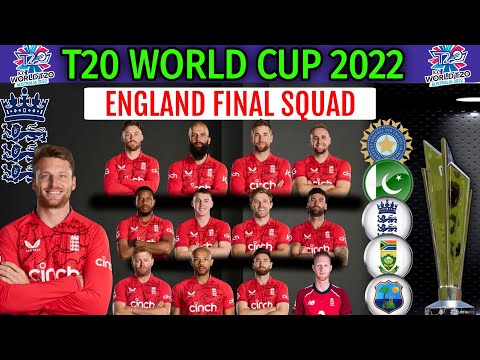 ICC T20 World Cup 2022 | Team England Final Squad Announced | England Squad for T20 World Cup 2022