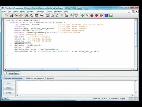 Java #02 - Basic Types and Objects