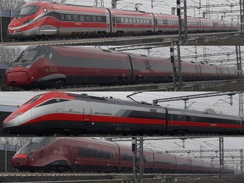 2018-03-17 Linea Bologna - Milano AV Transiti a 250 km/h