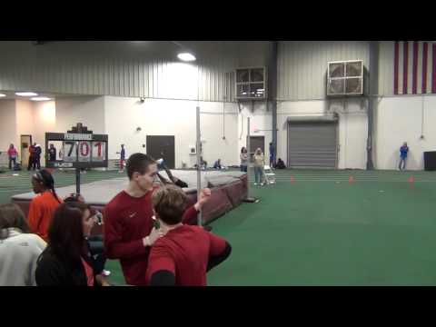 2012 Indoor #2 OU - Clements High Jump