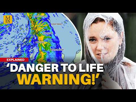 Storm Austen and Storm Boelo to BATTER UK as 600-mile ‘WALL OF RAIN’ forecast | M.E.N Explains