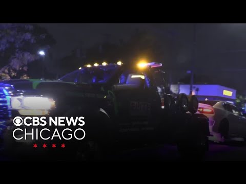 3 arrested after chasing tow truck on Chicago's South Side