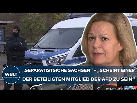 "SEPARATISTISCHE SACHSEN": Militante Terrorgruppe soll für "Tag X" Umsturzpläne geschmiedet haben