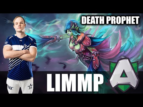 Limmp - DEATH PROPHET Mid - 10000 MMR - 7.28 - Must watch game - Dota 2 Pro Games - Full Gameplay