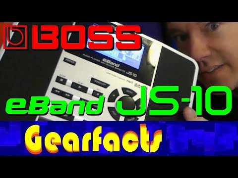 Boss JS-10 Virtual band, effects toolkit, USB interface and guitar amp all in one