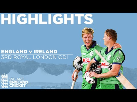 England v Ireland - Highlights | Stunning Ireland Win Thrilling Match In Final Over | 3rd ODI 2020