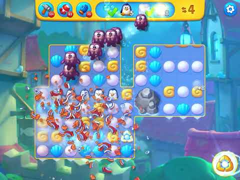 Fishdom level 7904 no boosters フィッシュダム ノーマル [Friend's]