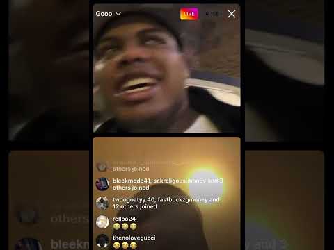 Big Woney hanging out in O’Block”I’ll neva leave my Bloodas”goes live with 051 Kymeon and shows love