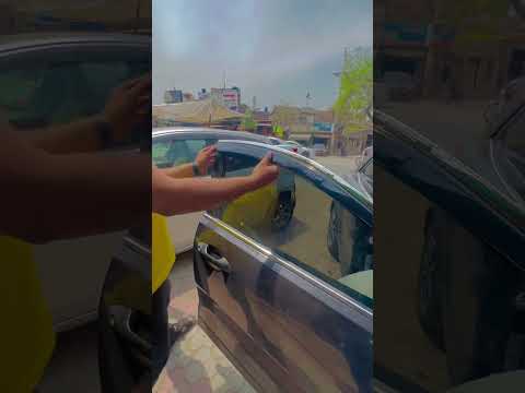 Sun visor installation #viral #parisautogrw