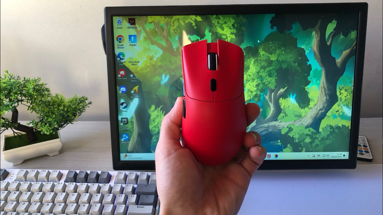 Mouse Wireless Mais Barato do Aliexpress - Attack Shark R1