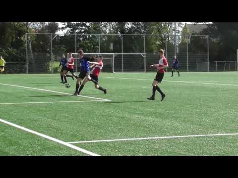 6 sept 2020 DRC 1 - PVC 1 beker 0-7 Doelpunt Jurre, assist Mo (0-6)