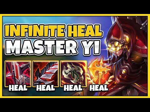Master Yi, But I Have 200% Lifesteal and Every Auto = Full HP