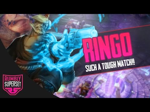 Vainglory - Road to Vainglorious [Gold] - TOUGH MATCH!! Ringo |CP| Lane Gameplay [2.2]