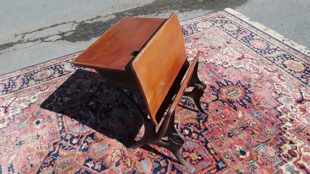 Vintage School House Desk