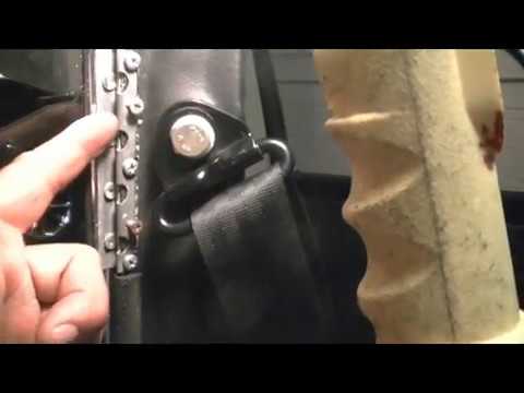 1974 Volkswagen Beetle rear pop out window installation