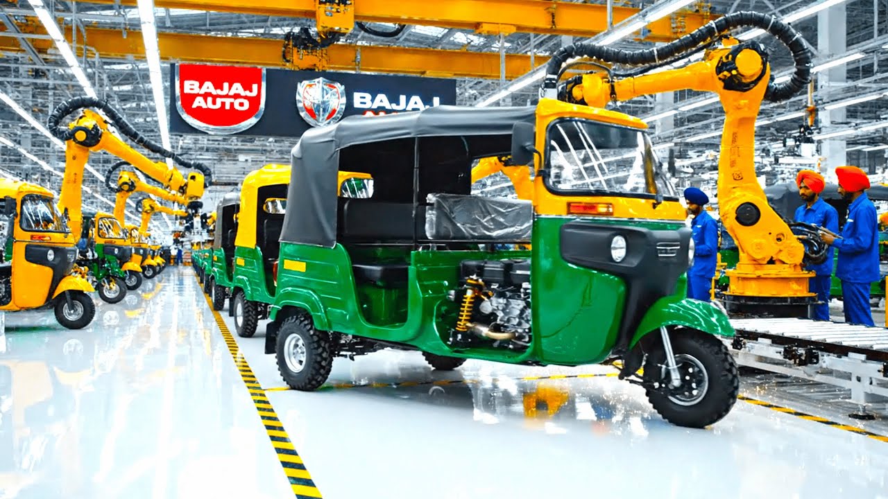 Inside Bajaj Auto Factory | From Raw Metal to Motorcycles (Full Process)