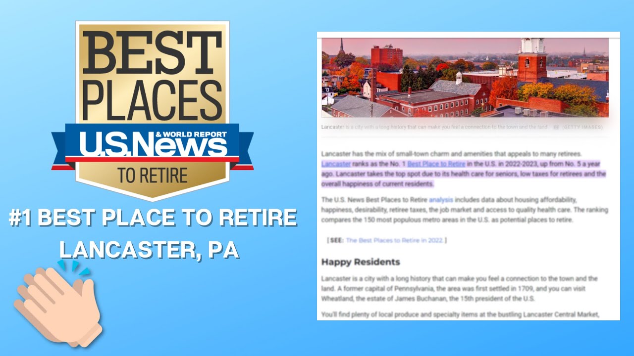 Lancaster County Real Estate Video Blog with Mary Sue Wolf and Derek Webb