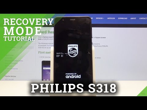 Recovery Mode in PHILIPS S318 - How to Open & Use Recovery Features