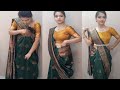 Saree Wear Perfect Pleats Beginners How To Saree Wear Saree Draping Sareestyles Sareedraping
