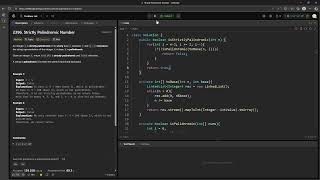 YouTube video '#LeetCode 2396 | Strictly Palindromic Number #Java'