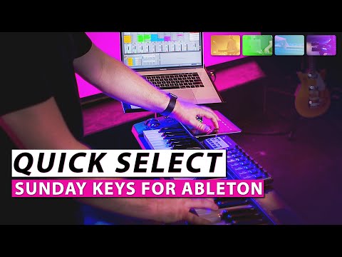 Build and Layer Keys Patches on the Fly - Sunday Keys for Ableton