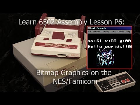 Bitmap Functions on the NES / Famicom - Learn 6502 Lesson P6