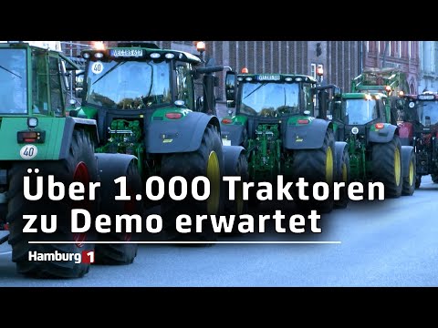 Verkehrschaos erwartet: Erneute Traktor-Demo am Montag!
