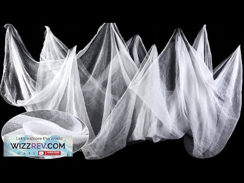 Boao 85 x 197 Inch Halloween Cheesecloth Cheese Cloth Roll for Crafts