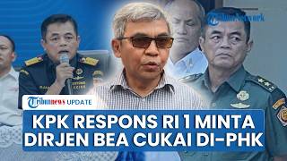 KPK Respons Perintah Prabowo ke Purbaya Copot Dirjen Bea Cukai, Diduga Terima Suap Rp 2,9 Miliar