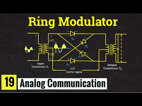 Ring Modulator or Chopper Modulator for Generation of DSB-SC signal || Lec-19